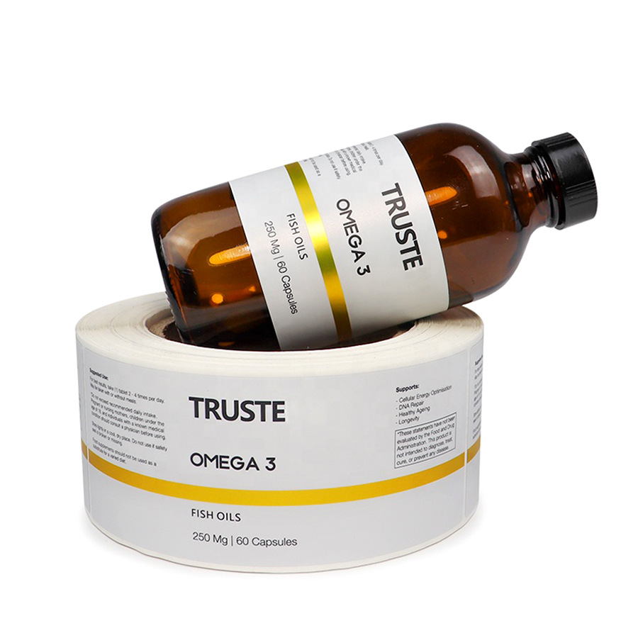 Medical Label - Dostosowane naklejki na butelki farmaceutyczne z