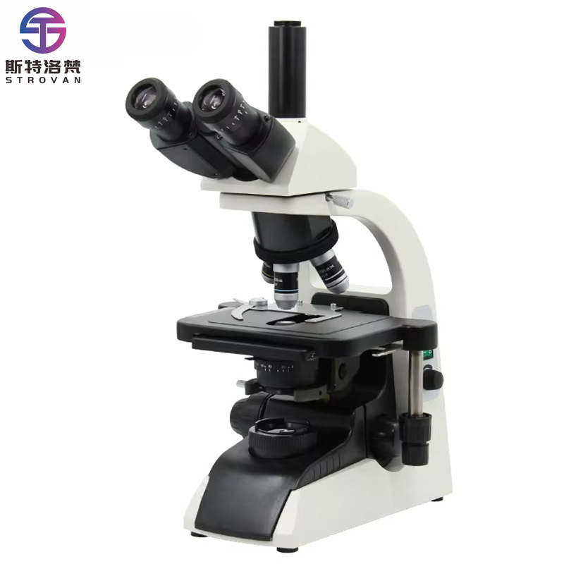 Medical Lab Microscope - Mikroskop laboratoryjny medyczny trinokularny z systemem