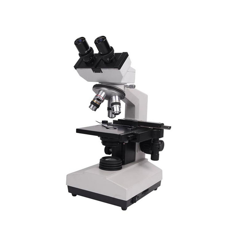 Medical Lab Microscope - Mikroskop laboratoryjny elektronowy, biologiczny, dwuokularowy, medyczny,