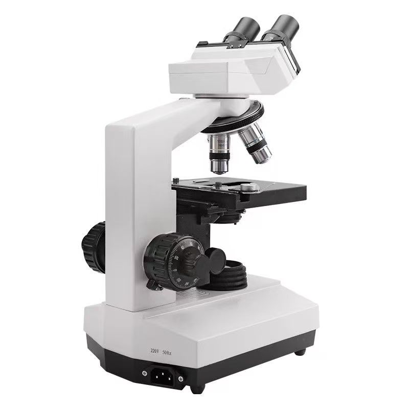 Medical Lab Microscope - Mikroskop optyczny dwuokularowy do laboratorium medycznego