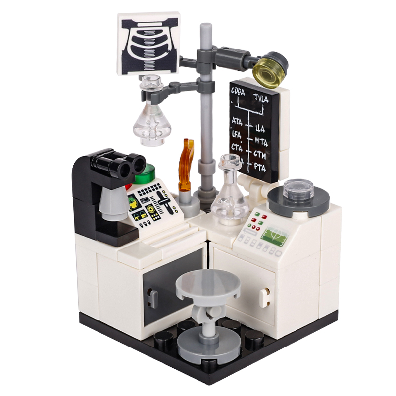 MOC City Laboratory Lab Buildi – Medical Lab Microscope recenzja i cena