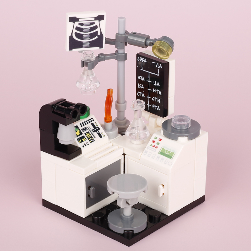 MOC City Laboratory Lab Buildi – Medical Lab Microscope recenzja i cena