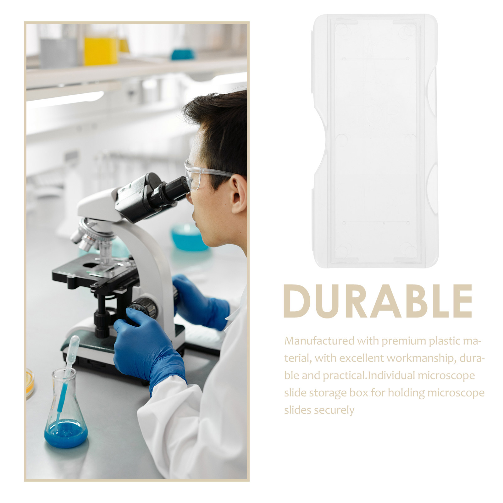 100 szt. Plastikowy pojemnik n – Pathology Slide Storage recenzja i cena