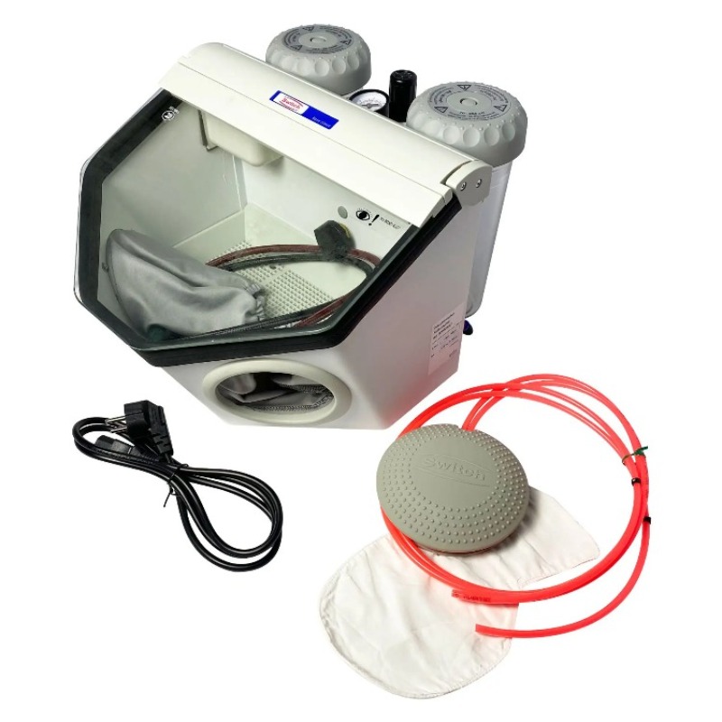 Piaskarka dentystyczna dwupiór – Ultrasonic Cleaner Lab recenzja i cena